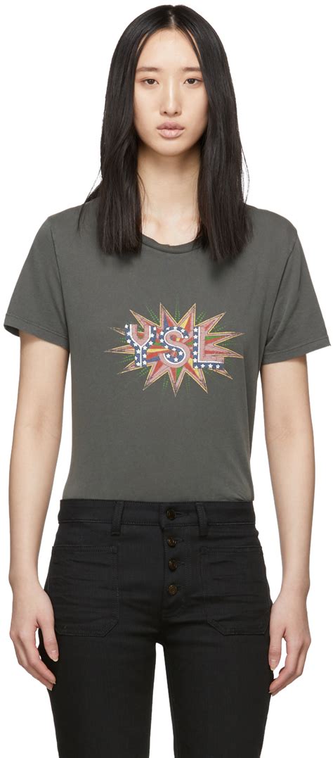 saint laurent ysl disco t shirt|Saint Laurent T.